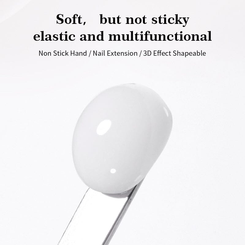 Milky White Hema-Free Non Stick Hand Extension Gel 60g Extension Nail Gel BORN PRETTY 