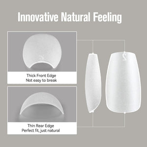 420pcs Matte Soft Gel Tips Nail Tips UR SUGAR 