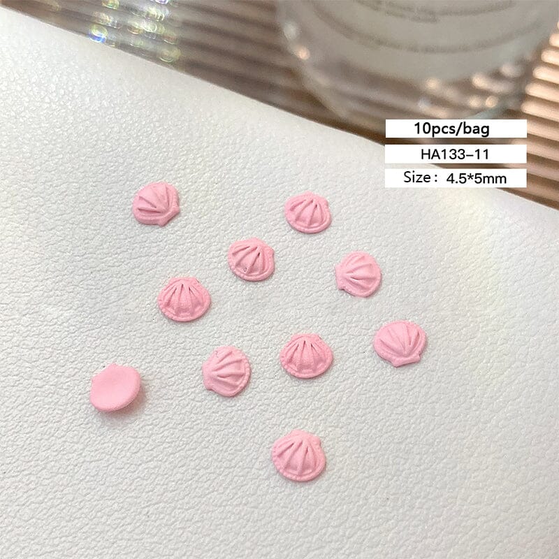 10pcs Ocean Shell 3D Nail Decorations Clearance No Brand HA133-11 