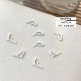 10pcs Ocean Shell 3D Nail Decorations Clearance No Brand HA133-16 
