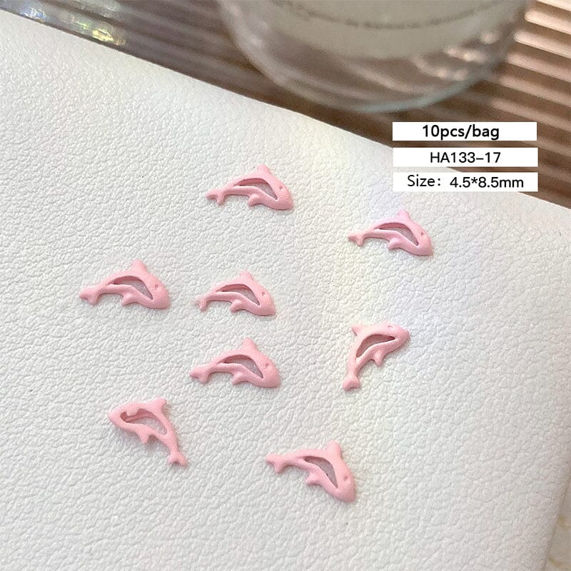 10pcs Ocean Shell 3D Nail Decorations Clearance No Brand HA133-17 