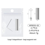 Y-shaped Magnetic Stick Heart Design Tools & Accessories No Brand 02 