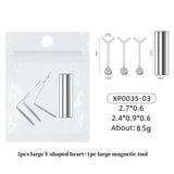 Y-shaped Magnetic Stick Heart Design Tools & Accessories No Brand 03 