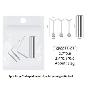 Y-shaped Magnetic Stick Heart Design Tools & Accessories No Brand 03 