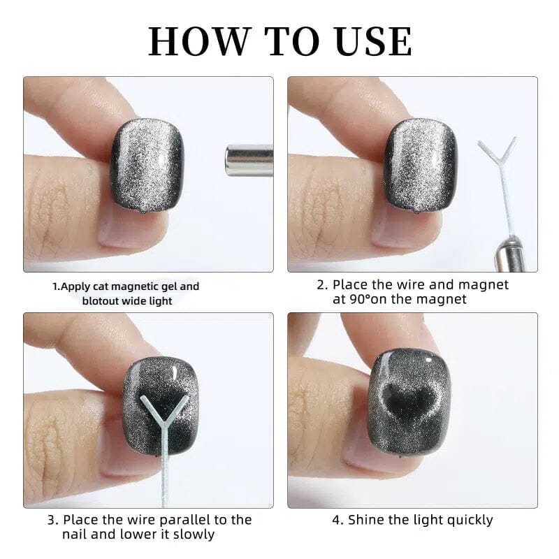 Y-shaped Magnetic Stick Heart Design Tools & Accessories No Brand 