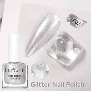 Glitter Nail Polish 7ml Nail Polish LILYCUTE SF02 