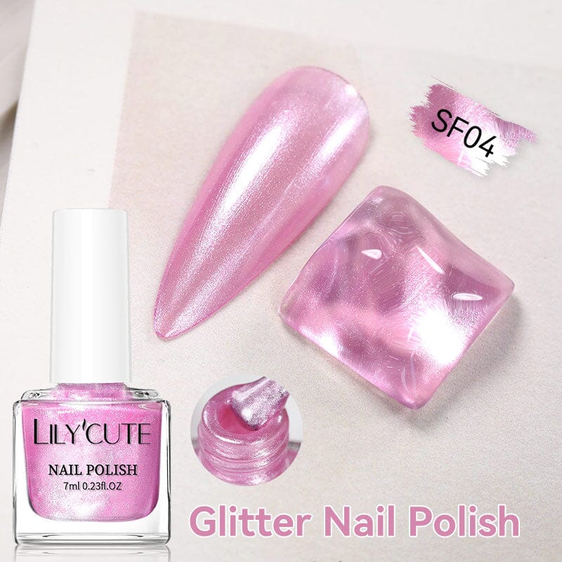 Glitter Nail Polish 7ml Nail Polish LILYCUTE SF04 