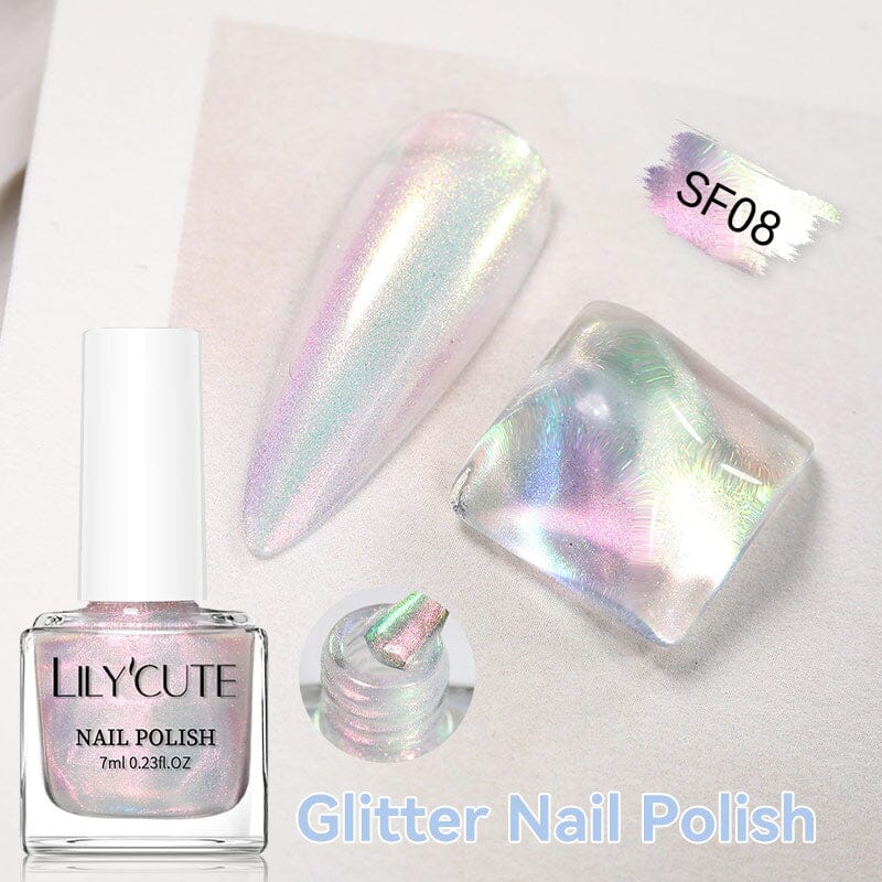Glitter Nail Polish 7ml Nail Polish LILYCUTE SF08 
