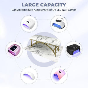 Nail Hand Rest Pillow with Mat Clearance No Brand 