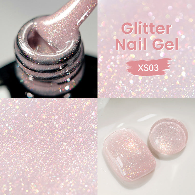 Glitter Gel Polish LC-XS03 7ml
