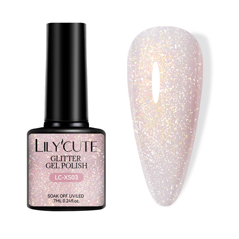 Glitter Gel Polish LC-XS03 7ml