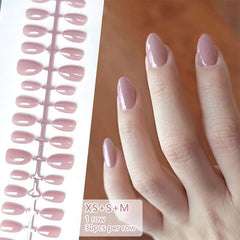 30pcs Press on Nails XS+S+M Sizes Fake Nail Tips Nail Tips No Brand 06 