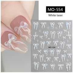 Bowknot 3D Nail Sticker MO-554 Nail Art No Brand 