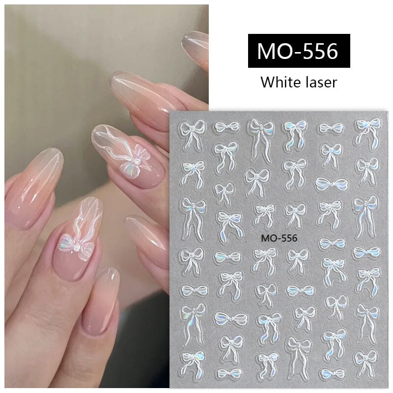 Bowknot 3D Nail Sticker MO-556 Nail Art No Brand 