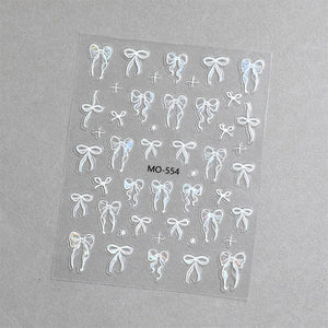 Bowknot 3D Nail Sticker MO-556 Nail Art No Brand 