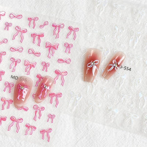 Bowknot 3D Nail Sticker MO-554 Nail Art No Brand 