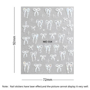 Bowknot 3D Nail Sticker MO-554 Nail Art No Brand 