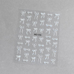Bowknot 3D Nail Sticker MO-554 Nail Art No Brand 
