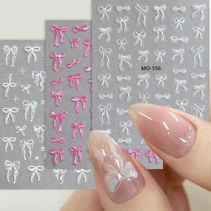 Bowknot 3D Nail Sticker MO-554 Nail Art No Brand 