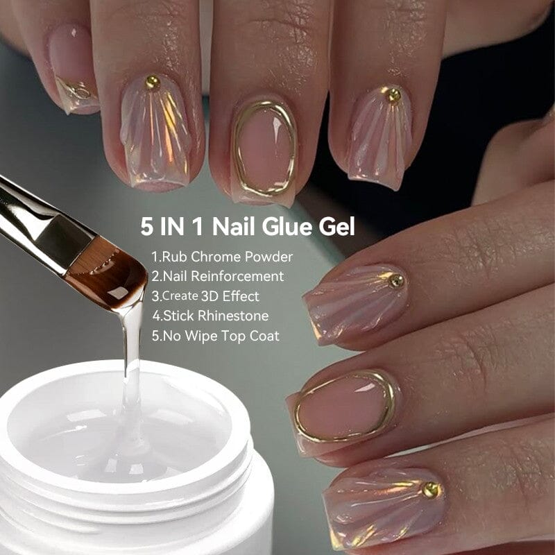 5 in 1 Nail Glue Gel & Builder Pen Tools & Accessories BORN PRETTY 
