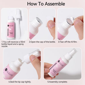 Remover For Solid Tips Gel 55ml Nail Care UR SUGAR 