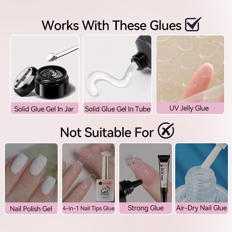 Remover For Solid Tips Gel 55ml Nail Care UR SUGAR 