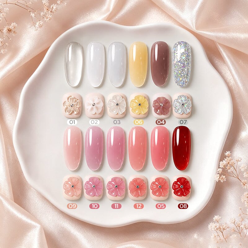 Non‑Stick Hand Builder Gel 5D Sculpting Gel 15ml Extension Nail Gel BORN PRETTY 