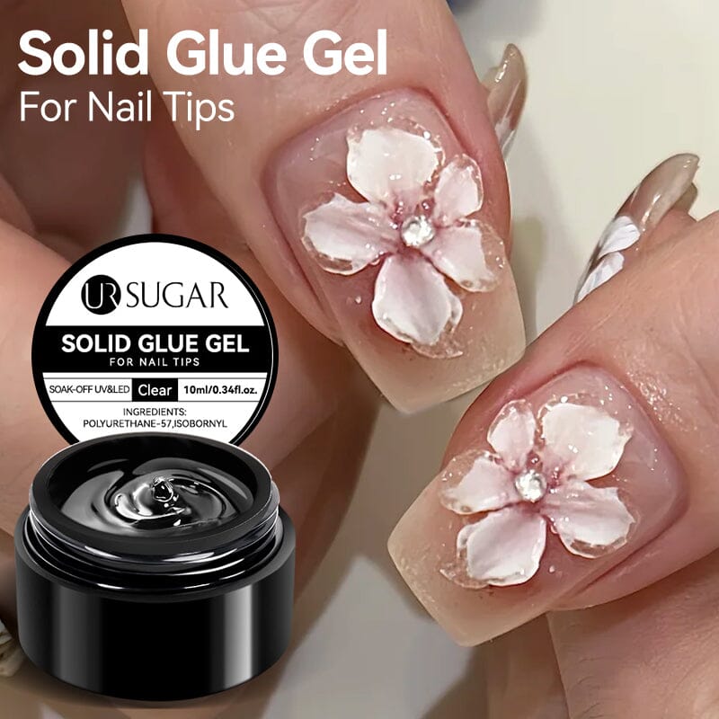 Solid Glue Gel For Nail Tips 10ml Gel Nail Polish UR SUGAR 