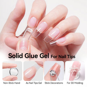 Solid Glue Gel For Nail Tips 10ml Gel Nail Polish UR SUGAR 