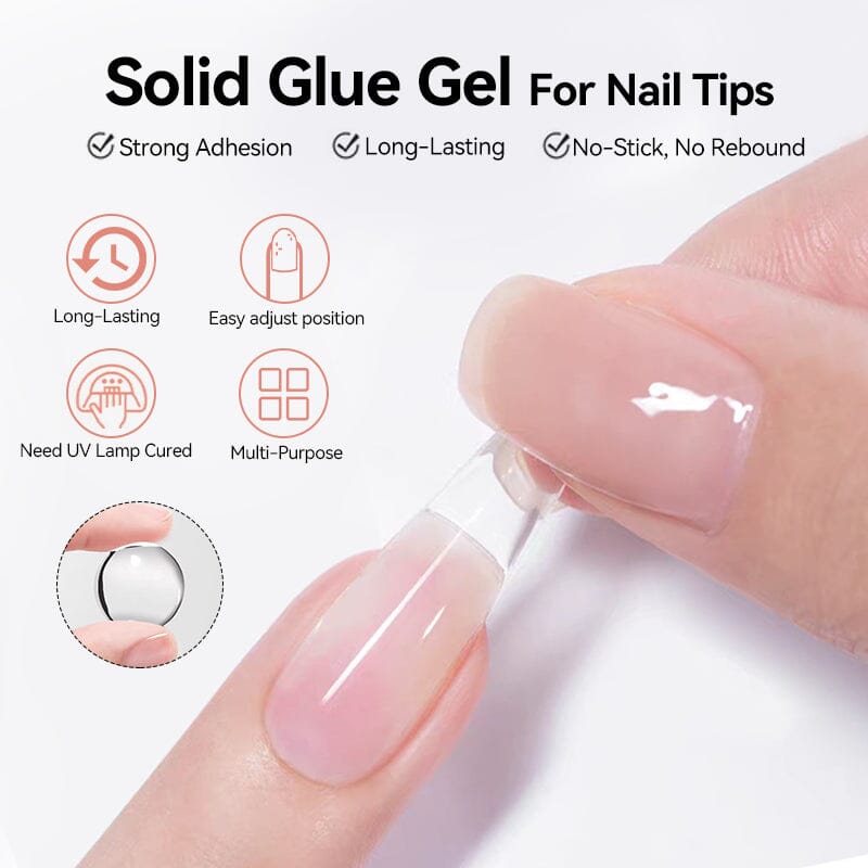Solid Glue Gel For Nail Tips 10ml Gel Nail Polish UR SUGAR 