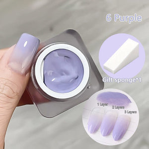 Pat Painting Gel 8ml with Sponge Gel Nail Polish No Brand 06 