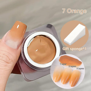 Pat Painting Gel 8ml with Sponge Gel Nail Polish No Brand 07 