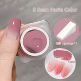 Pat Painting Gel 8ml with Sponge Gel Nail Polish No Brand 08 