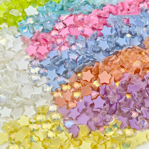 100pcs Star Plastic Nail Art Decorations Clearance No Brand 