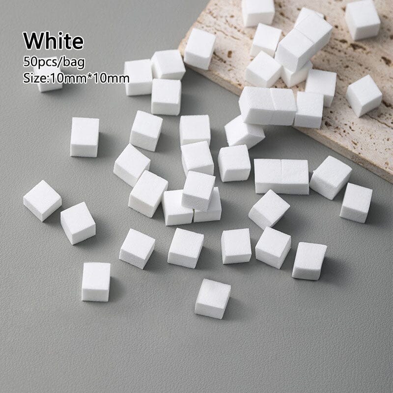 50pcs Mini Square Soft Sponges Tools & Accessories No Brand 02 