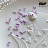 50pcs Bowknot Plastic Nail Art Decorations Nail Decoration No Brand 07 