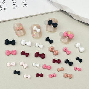 50pcs Bowknot Plastic Nail Art Decorations Nail Decoration No Brand 