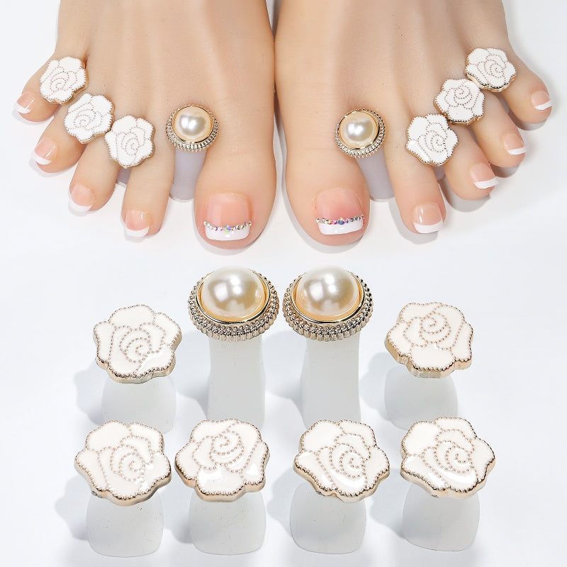 8pcs Silicone Toe Separators #11