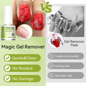 Magic Nail Gel Remover 7ml Base & Top Coat LILYCUTE 