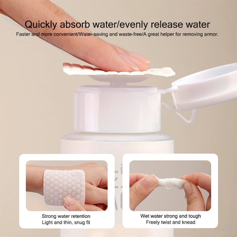 500pcs Nail Cleaning Cotton Pads Tools & Accessories No Brand 