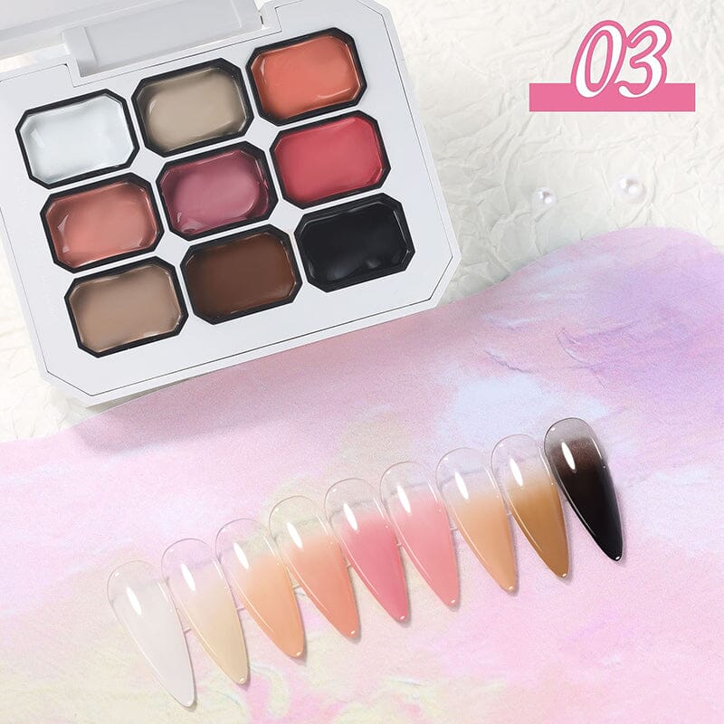 9 Colors Pat Painting Gel Gel Nail Polish No Brand 03 