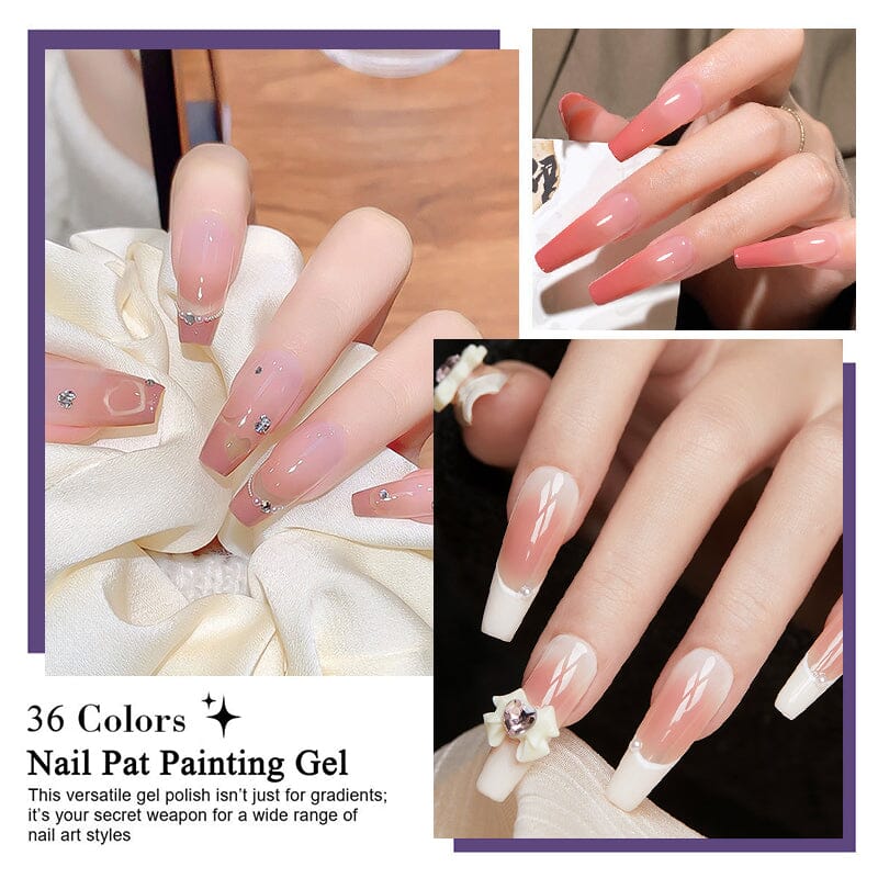 9 Colors Pat Painting Gel Gel Nail Polish No Brand 