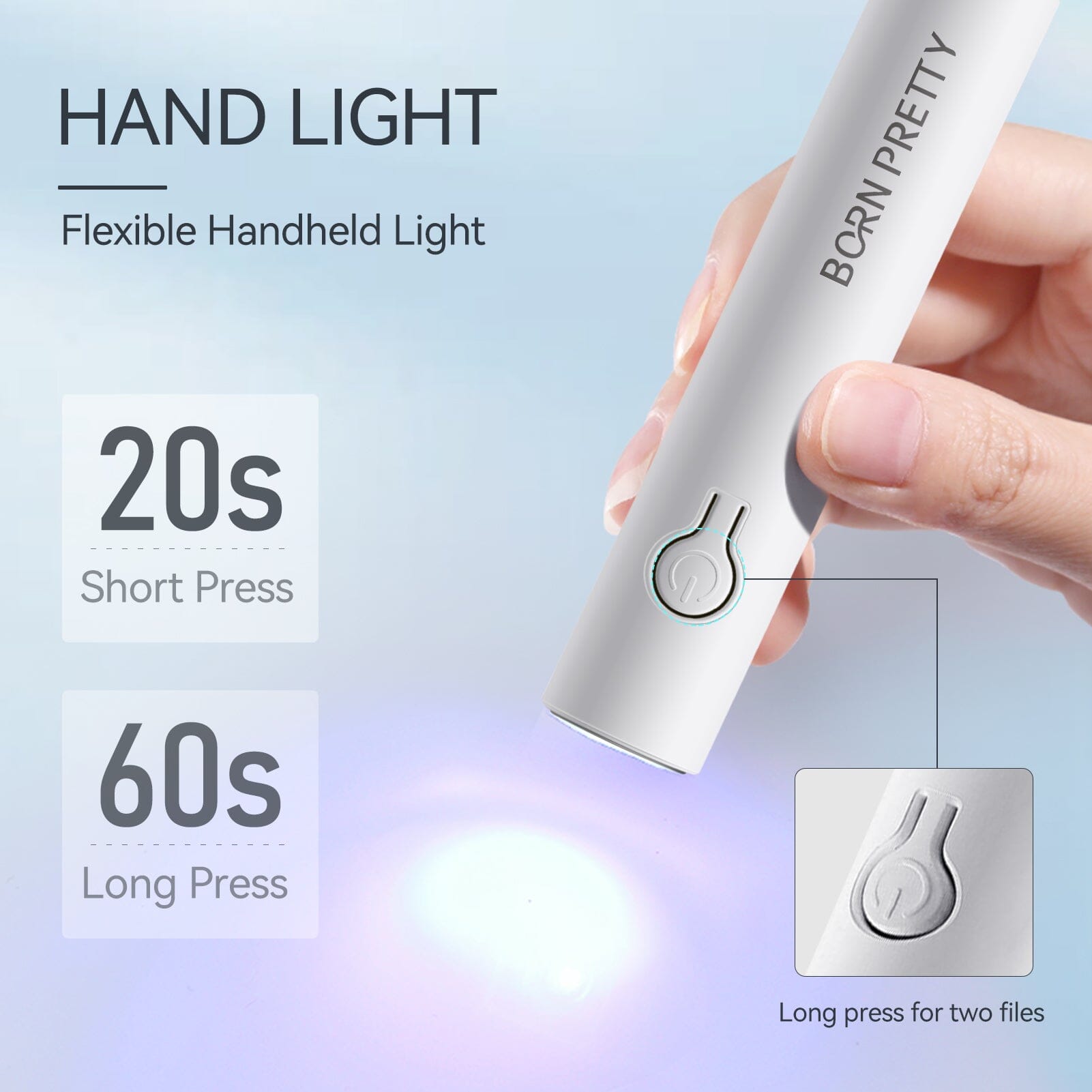 Mini Hand Light Tools & Accessories BORN PRETTY 