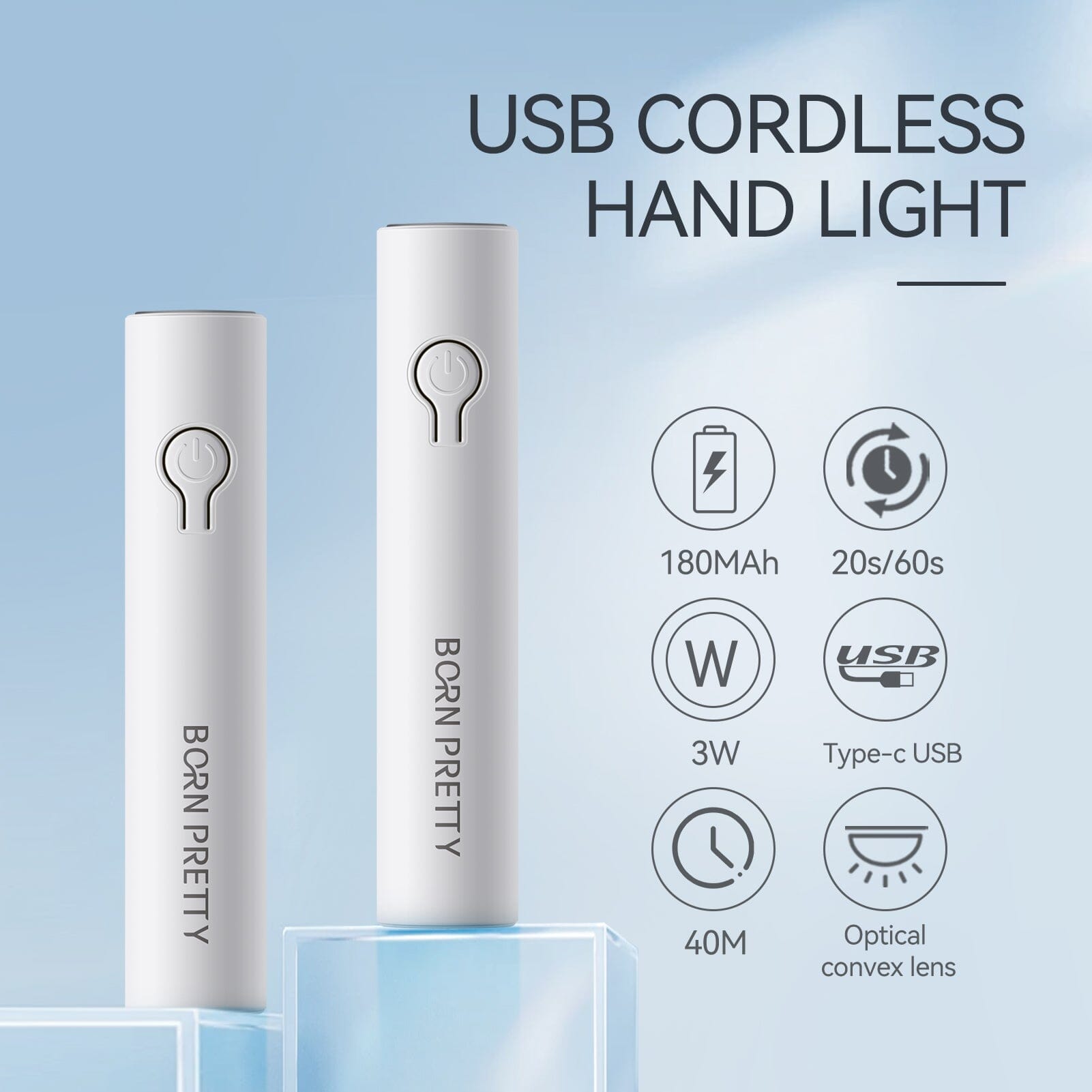 Mini Hand Light Tools & Accessories BORN PRETTY 