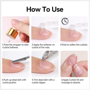 Cuticle Softener 15ml Nail Care UR SUGAR 