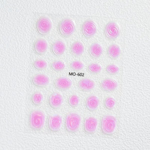 Vortex 3D Nail Stickers MO-602 Nail Art No Brand 