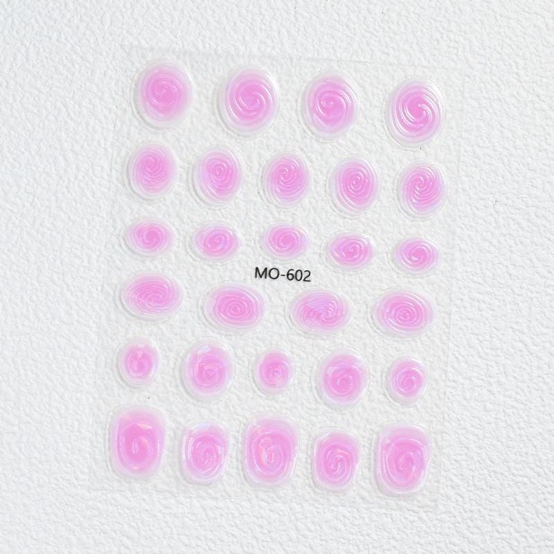 Vortex 3D Nail Stickers MO-602 Nail Art No Brand 