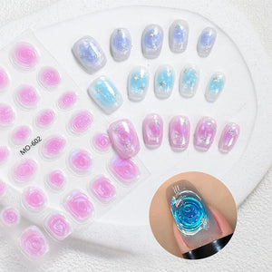 Vortex 3D Nail Stickers MO Series Clearance No Brand 