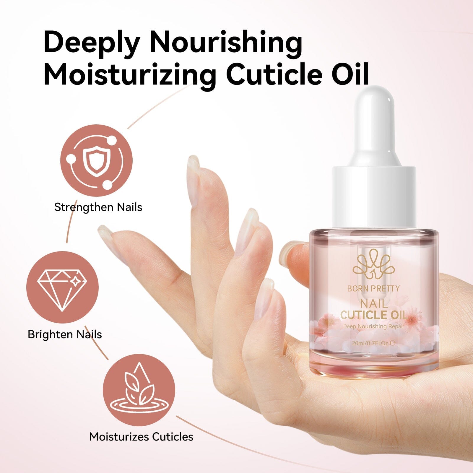 Nail Cuticle Oil Cuticle Remover 20ml Tools & Accessories BORN PRETTY 