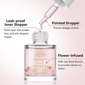 Flower-Infused Nail Cuticle Oil 20ml Tools & Accessories BORN PRETTY 